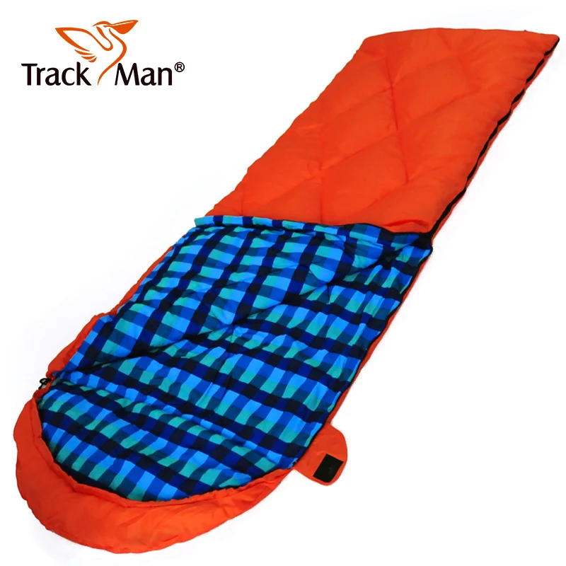 Camping Outdoor Double Sleeping Bag Envelope Spring and Autumn Hiking Portable with Pillow 2.2*0.75M | Спорт и развлечения