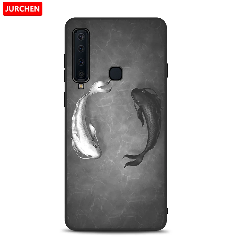 20 Чехол jurchen для samsung Galaxy A9 A920F, задняя крышка, силиконовый милый мультяшный TPU мягкий чехол для samsung A9S A9200, чехол для телефона - Цвет: 20