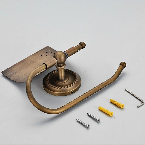 Аксессуары для ванной комнаты латунный держатель бумаги рулона туалетной