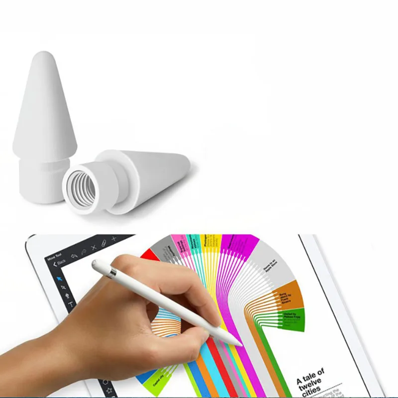 Наконечник ручки для сенсорного экрана Apple Pencil 2 запасной цифровой наконечник