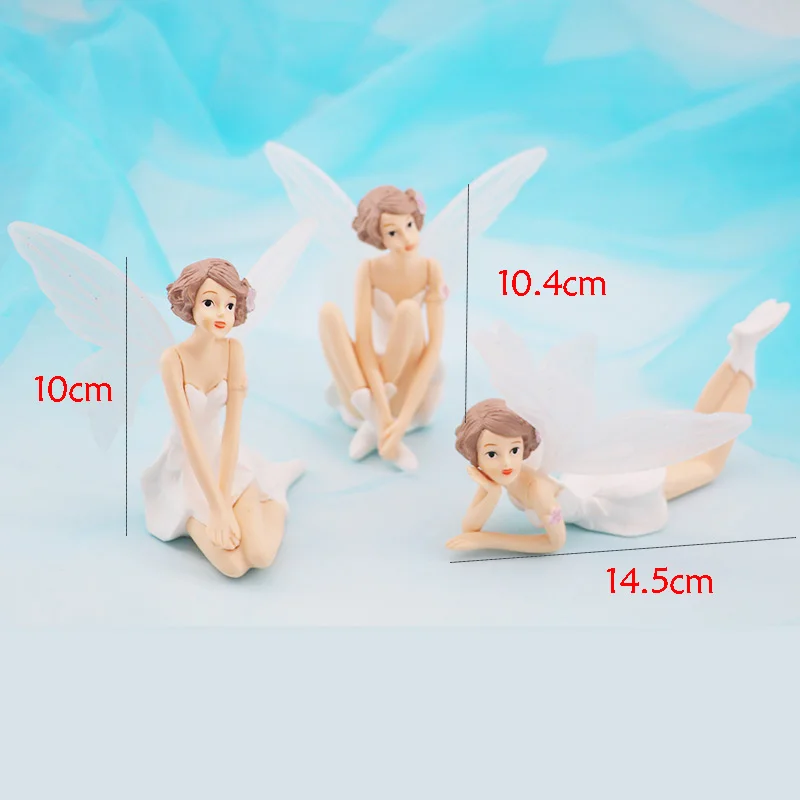 3 шт. Фея украшения дома сад День Рождения выпечки друг подарок Творческий Смола