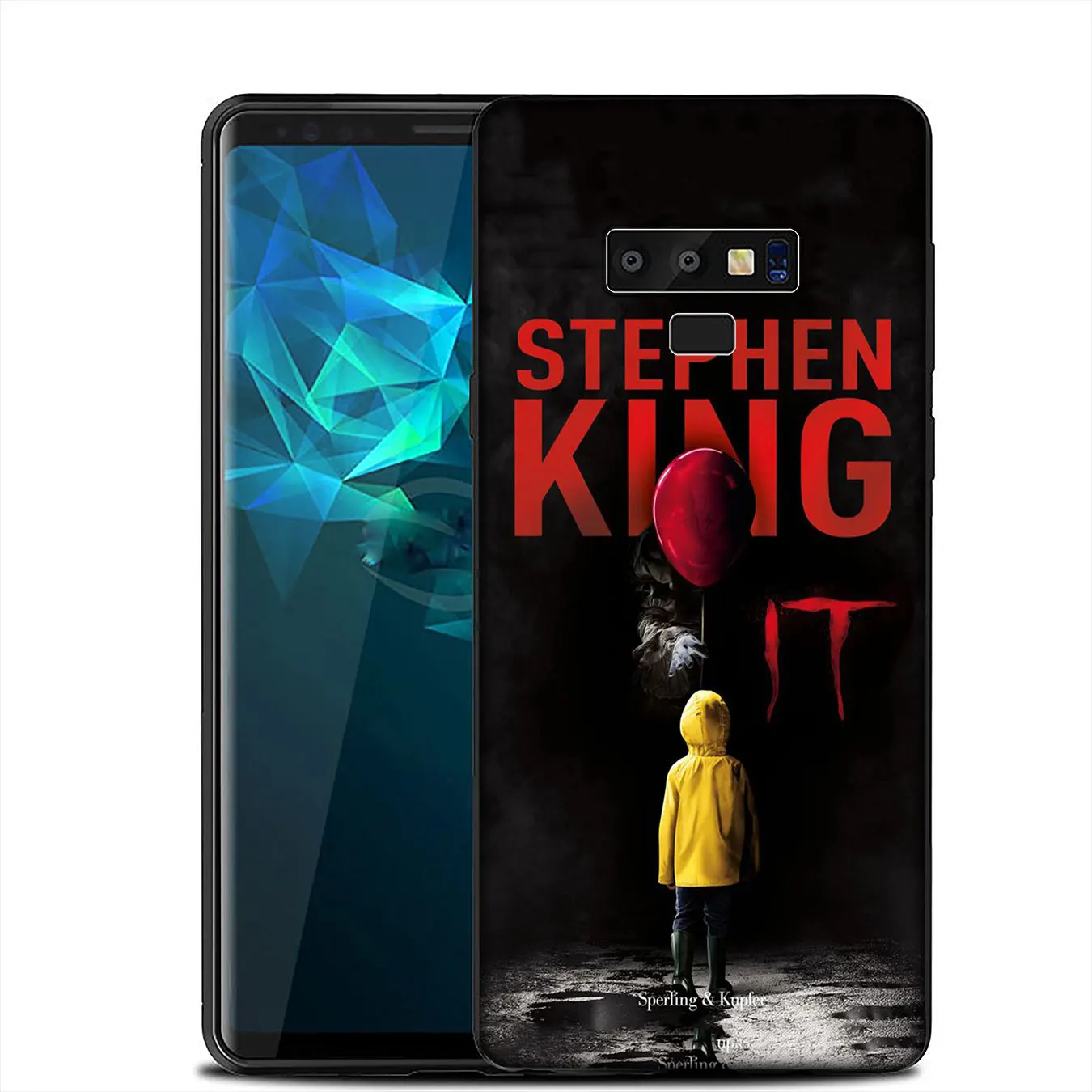 IYICAO Stephen King's King is It Soft Cover Case for Samsung Galaxy A6 A9 A8 A7 2018 A3 A5 2016 2017 Note 9 8 10 Plus Lite |