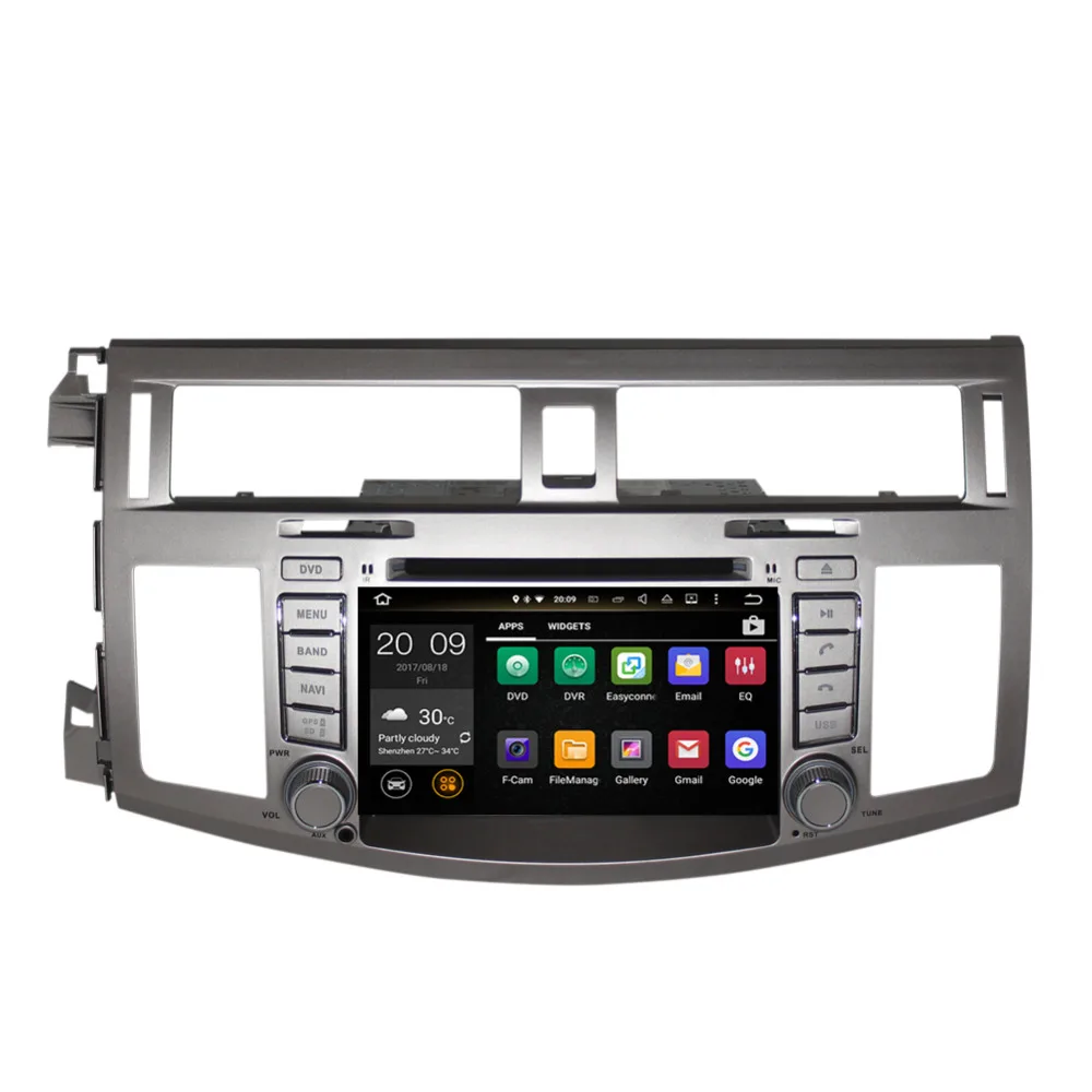 Android 9,0 Восьмиядерный 4 Гб ram автомобильный DVD мультимедийный плеер для Toyota Avalon 2007 2008 2009 2010 Авто Радио Стерео Bluetooth Wifi