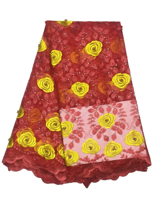 French Net Lace Fabric 2016 Latest african guipure lace fabric with embroidery mesh tulle water green cord fabric!506-8-20 | Дом и сад