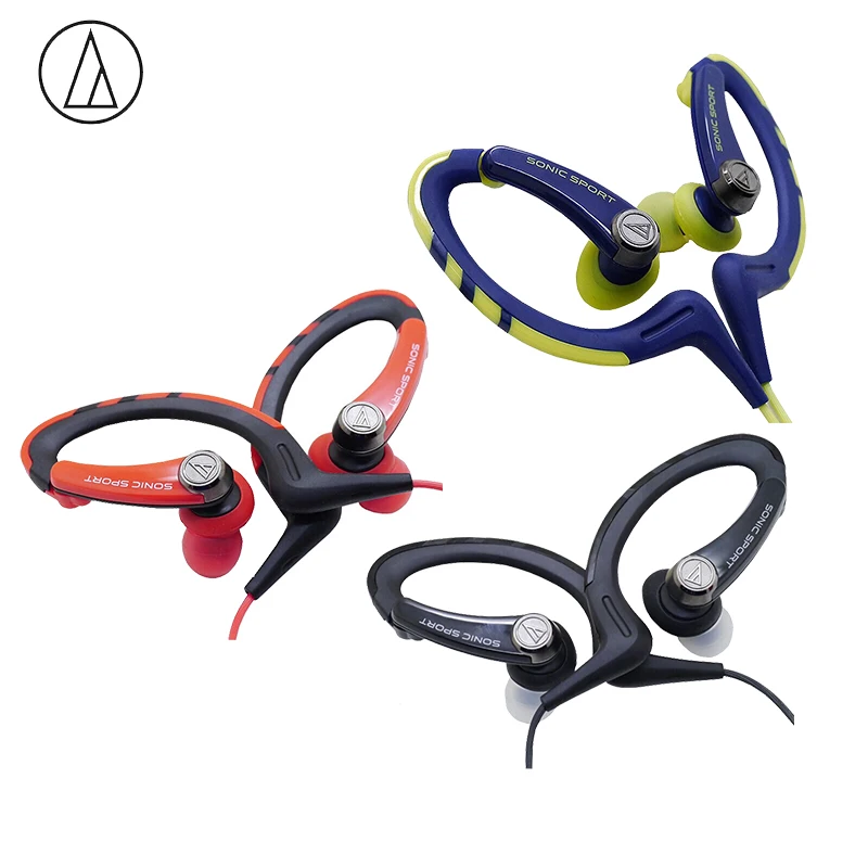 

Original Audio Technica ATH-SPORT1iS In-ear Wired Sport Earphone With Wire Control With IPX5 Waterproof For IOS Android