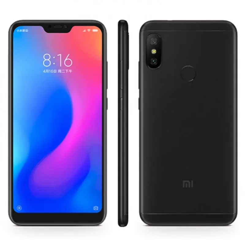 Xiaomi Redmi 6 Pro 3 ГБ ОЗУ 32 Гб ПЗУ мобильный телефон 5 84 &quot19:9 полный экран Двойная камера
