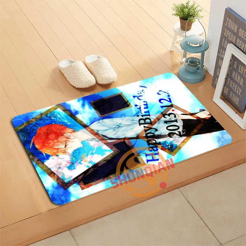 Баскетбольный коврик Kuroko's на заказ коврики для ванной ног домашний декор