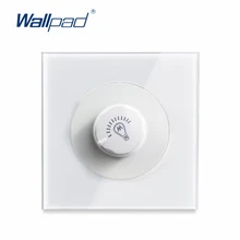 Wallpad L6 белый Стекло диммер настенный переключатель из
