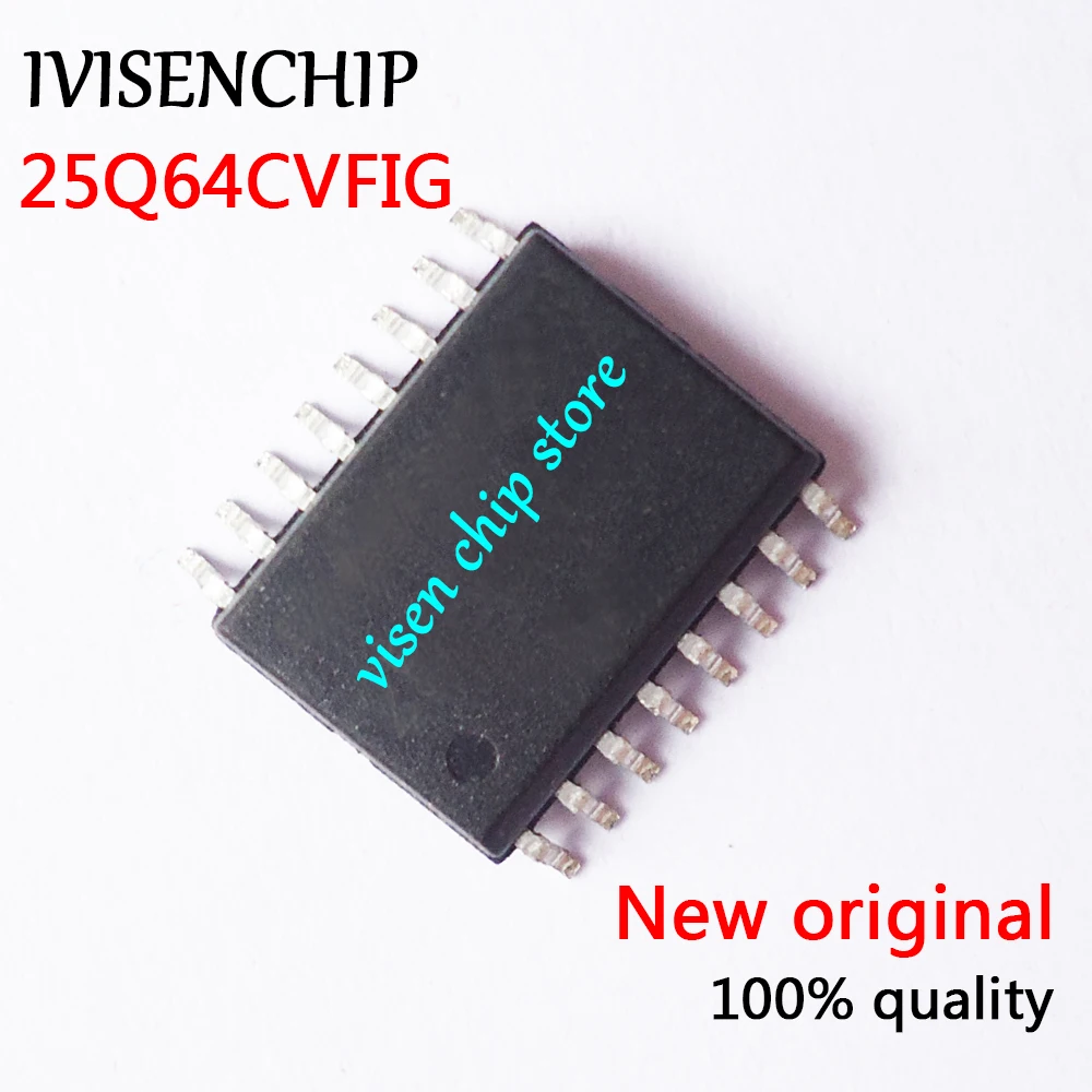 10 шт. W25Q64CVFIG 25Q64CVFIG 25Q64 SOP 16|Интегральные схемы| |