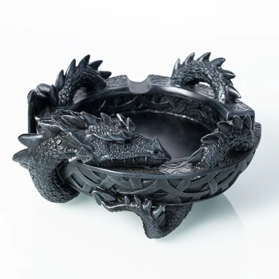 C Новая Игра Престолов Дейенерис Таргариен Дракон королева Viserion Rhaegal Косплей Дракон смолы пепельница реквизит для хранения игрушки украшения - Цвет: C