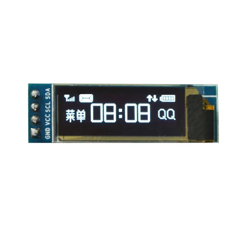 0 91 дюймовый белый OLED ЖК дисплей модуль 128x32 I2C IIC серия &quotOLED для Arduino SSD1306 12832|lcd display