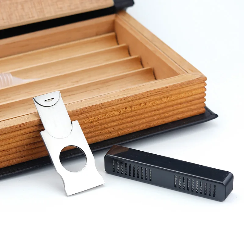 COHIBA чехол для сигар Многофункциональный Humidors кожа и кедр Дерево книга форма