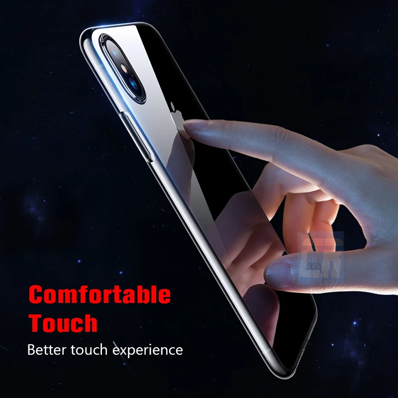 Clear Silicon Soft TPU Case for iPhone X XS MAX XR Transparent Phone 6 7 8 5 5s SE 6s Plus Back Cover Capa Coque |