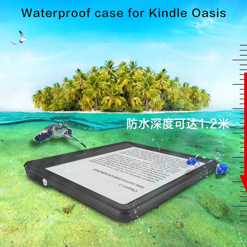 Ударопрочный чехол для Kindle Paperwhite Voyage Ebook Чехол Pocketbook Amazon Oasis водонепроницаемый