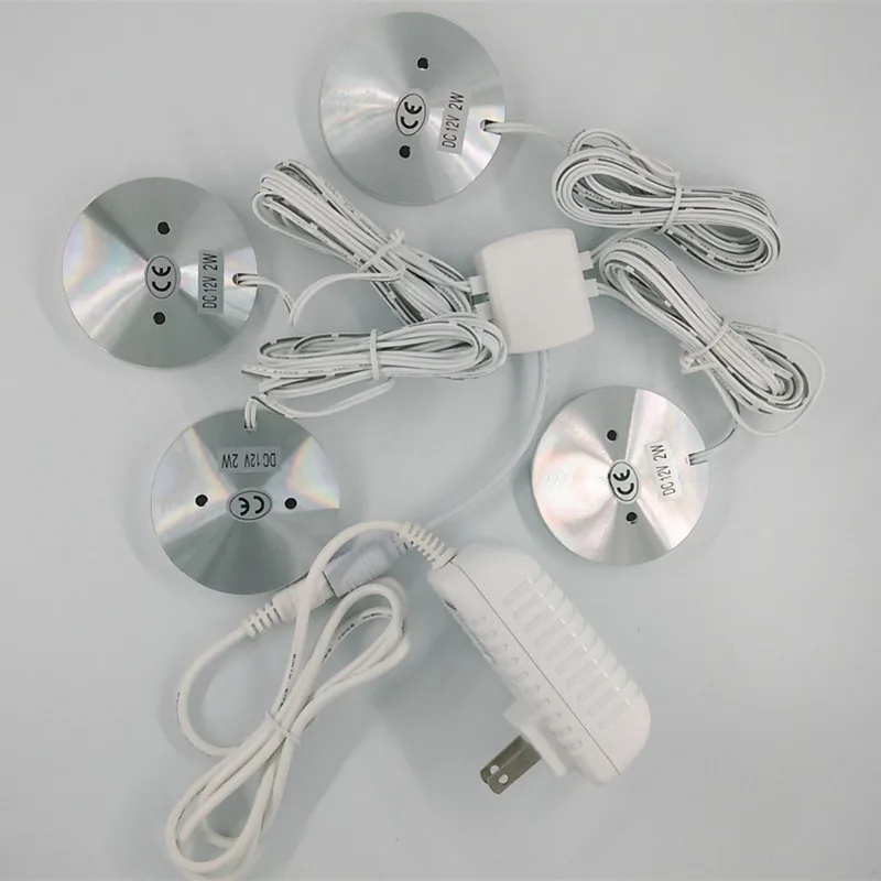 4 шт. светодиодные лампы для кухонного шкафа|cabinet light|under cabinet lightkitchen lights |