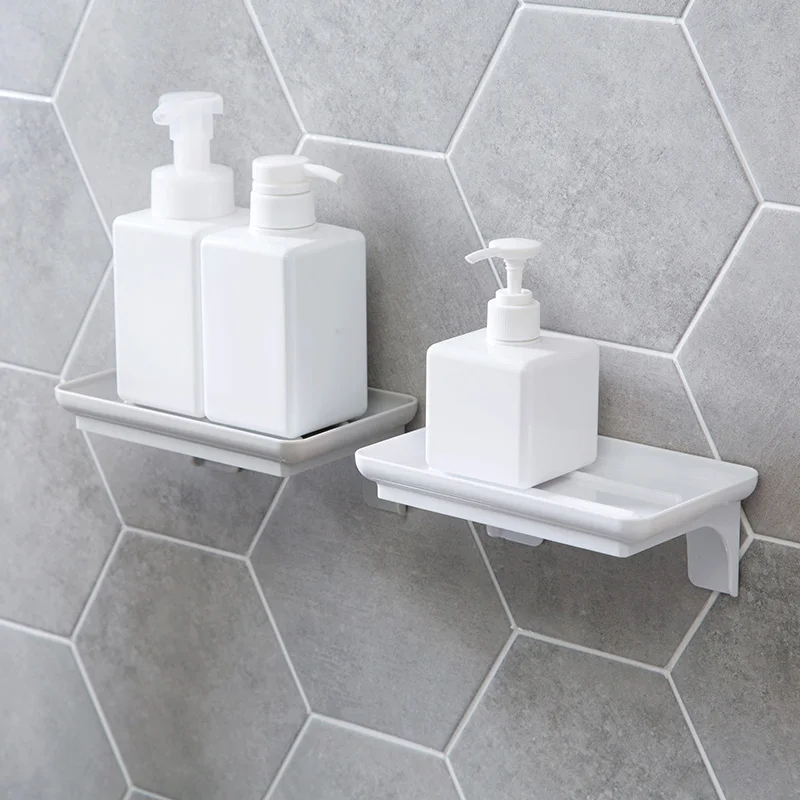 Клейкая полка для ванной настенная унитаза кухня Бесплатная стойка хранения