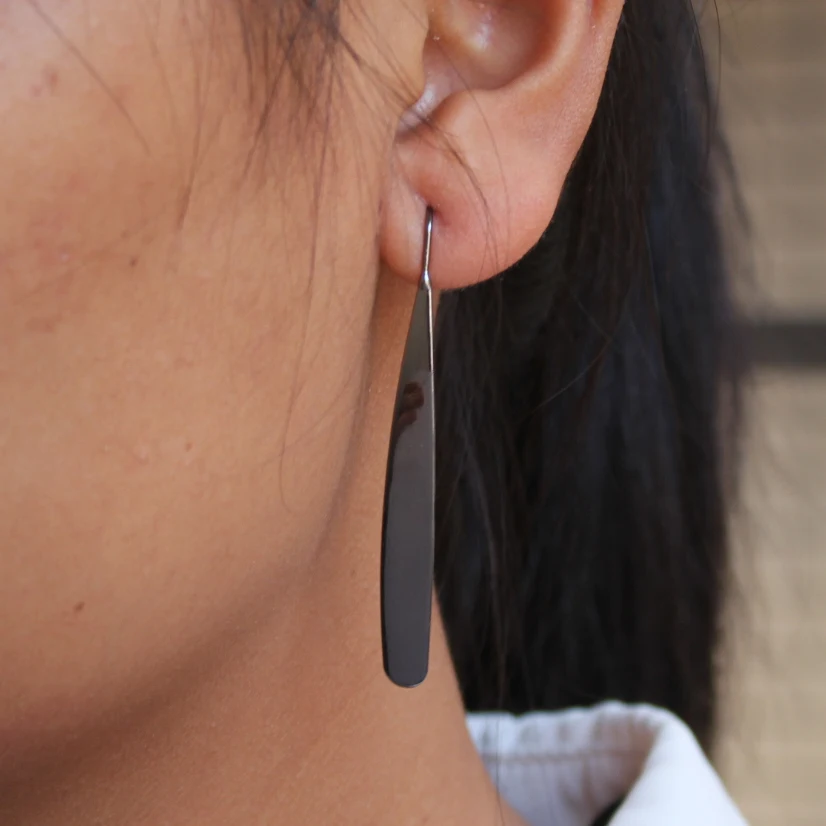 Trusta Лидер продаж Бесплатная доставка модные золотые/серебряные серьги 2 3