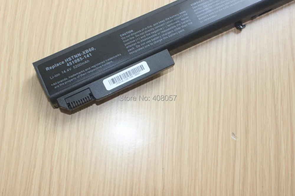 Аккумулятор для HP EliteBook 8 ячеек 8540p 8540 Вт 8740 HSTNN XB60|battery tea lights flicker|battery jarbattery for blackberry