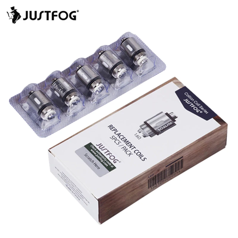 JUSTFOG Vape ядро катушки 1.2ohm 1.6ohm сменный для Q16 P14A P16A C14 Q14 Compact 14 набор электронных