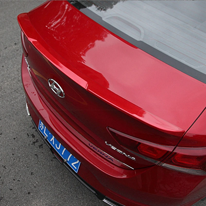 Спойлер заднего крыла автомобиля из АБС пластика для Hyundai Verna accent 2017 +|Спойлеры и