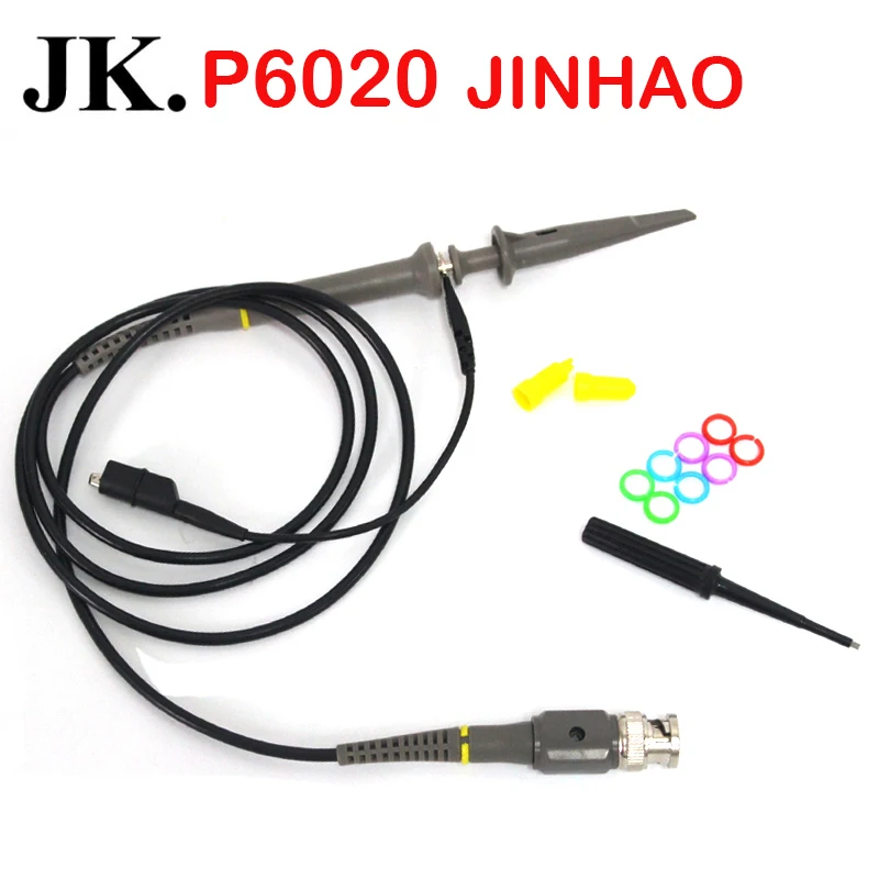 Hantek 2 шт. P6020 Высокая точность X1/X10 20 Датчик осциллографа на МГц крокодил
