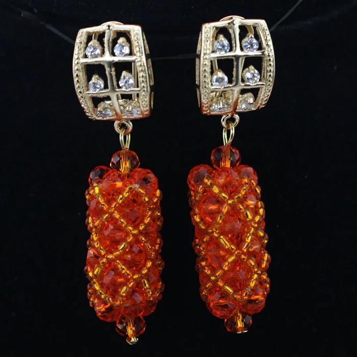 2017 Wedding Statement Necklace Women Luxury Round Flower Beads Jewelry Set Earrings Bracelet Customized Sets hx003 | Украшения и