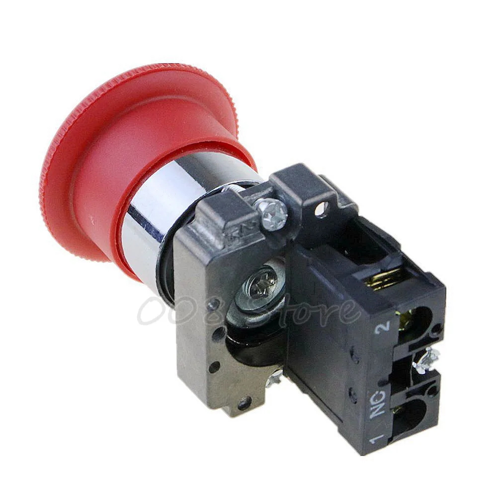 XB2BS542 1NC ZB2 BE102C one закрытая красная Грибовидная головка Кнопка аварийной остановки