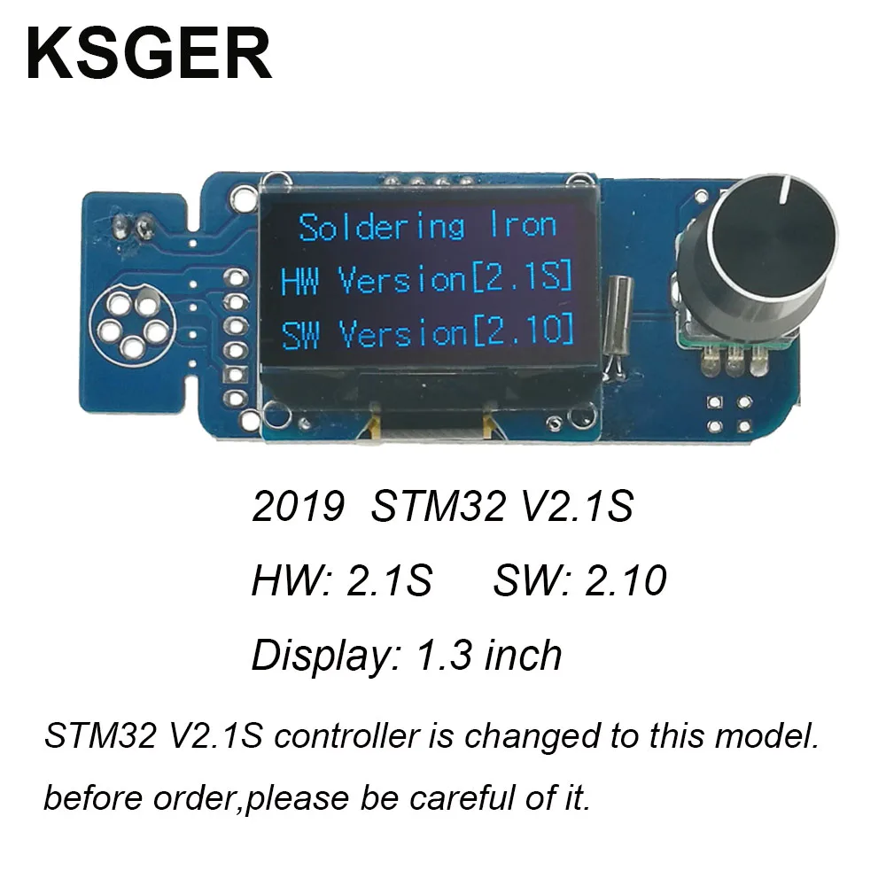 KSGER T12 DIY наборы паяльная станция STM32 V2.1S OLED контроллер температуры инструменты