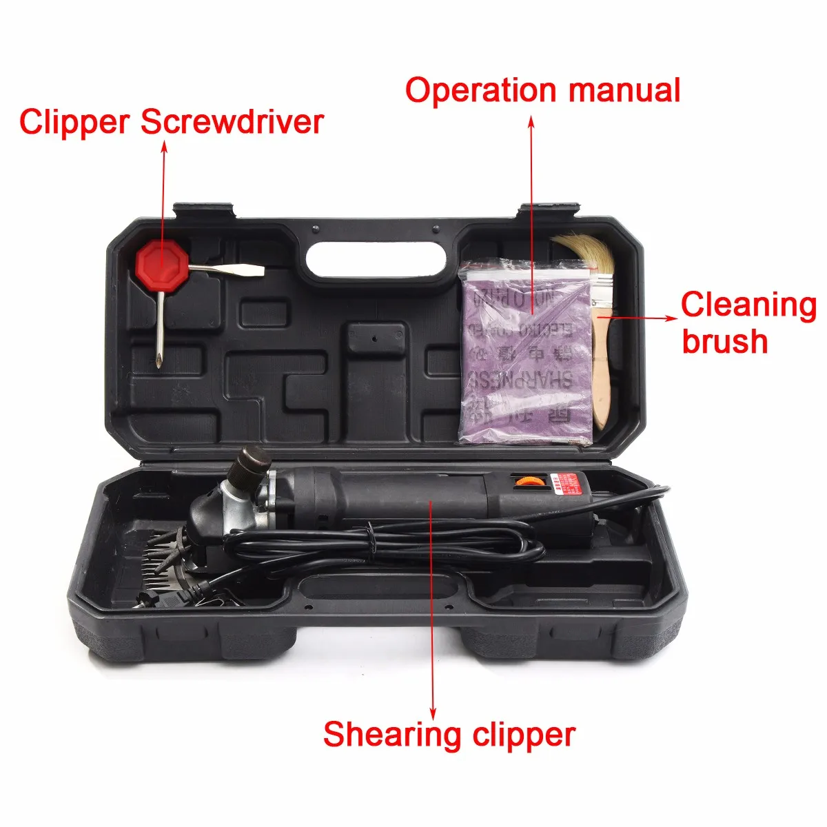 

850W 220V 6 Gears Speed Electric Sheep Goat Shearing Machine Clipper Farm Shears Cutter Wool scissor Cut Machine US Plug