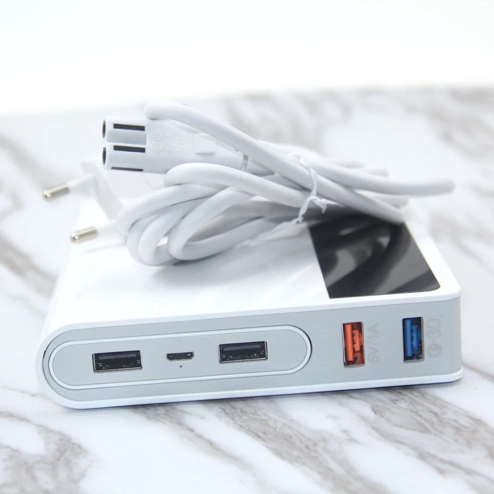 Беспроводное зарядное устройство QI быстрая зарядка 3 0 умное USB концентратор