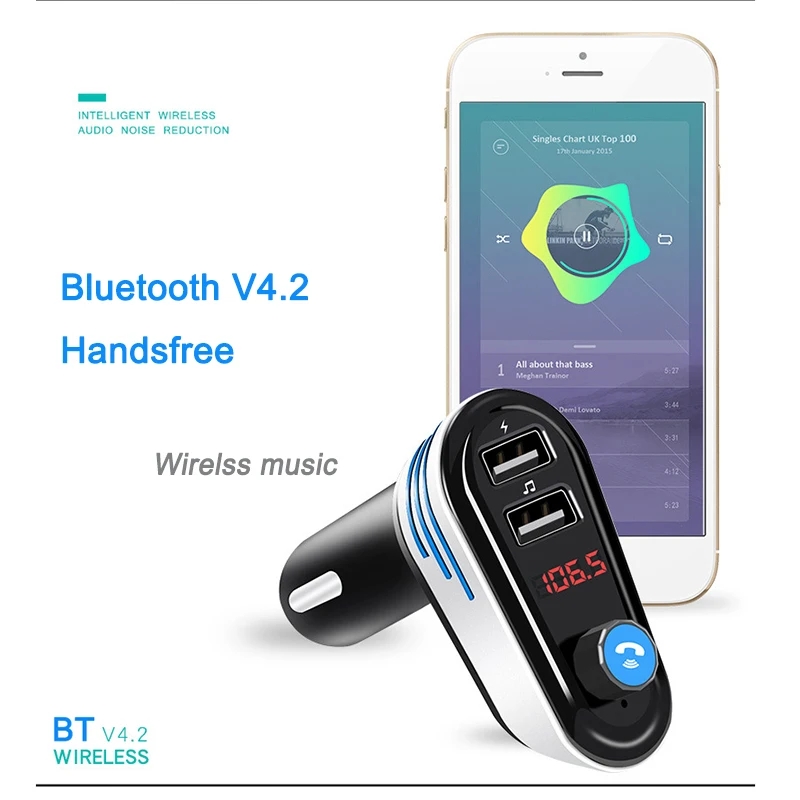 JINSERTA USB флешка музыкальный плеер Bluetooth fm-передатчик автомобильный комплект