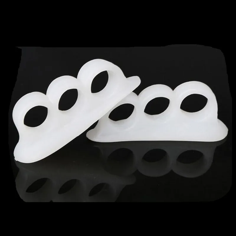 1 пара мягкая Зубчатая Дробилка костный эктропион для пальцев ног внешний прибор