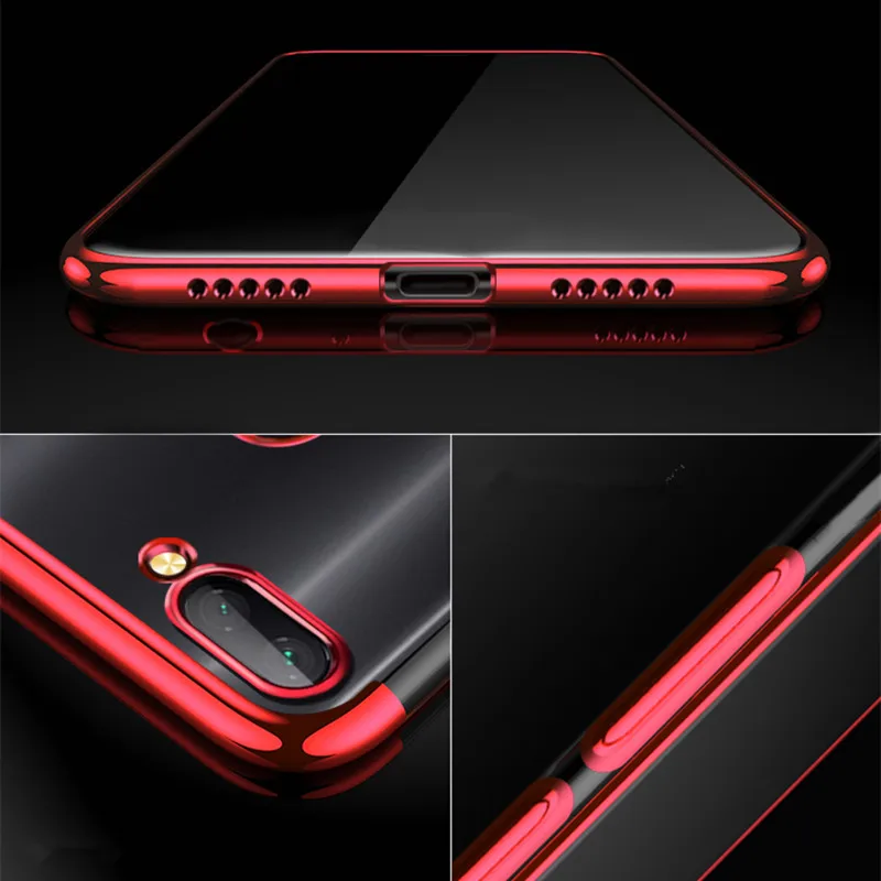 Мягкий ТПУ Прозрачный чехол для Xiaomi Mi 8 Lite 8se A1 A2 MIX 3 MAX3 F1 Тонкий блестящий Redmi S2 5 6 Pro