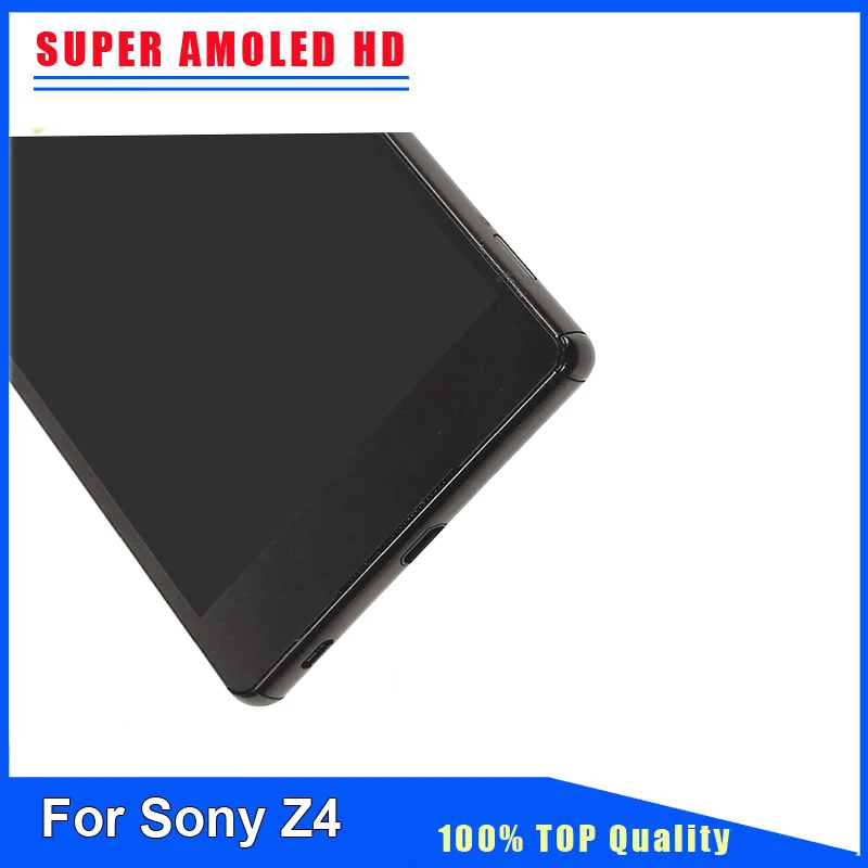 Новое поступление для sony Xperia Z4 Lcd с цифровым преобразователем ЖК-полной ЖК