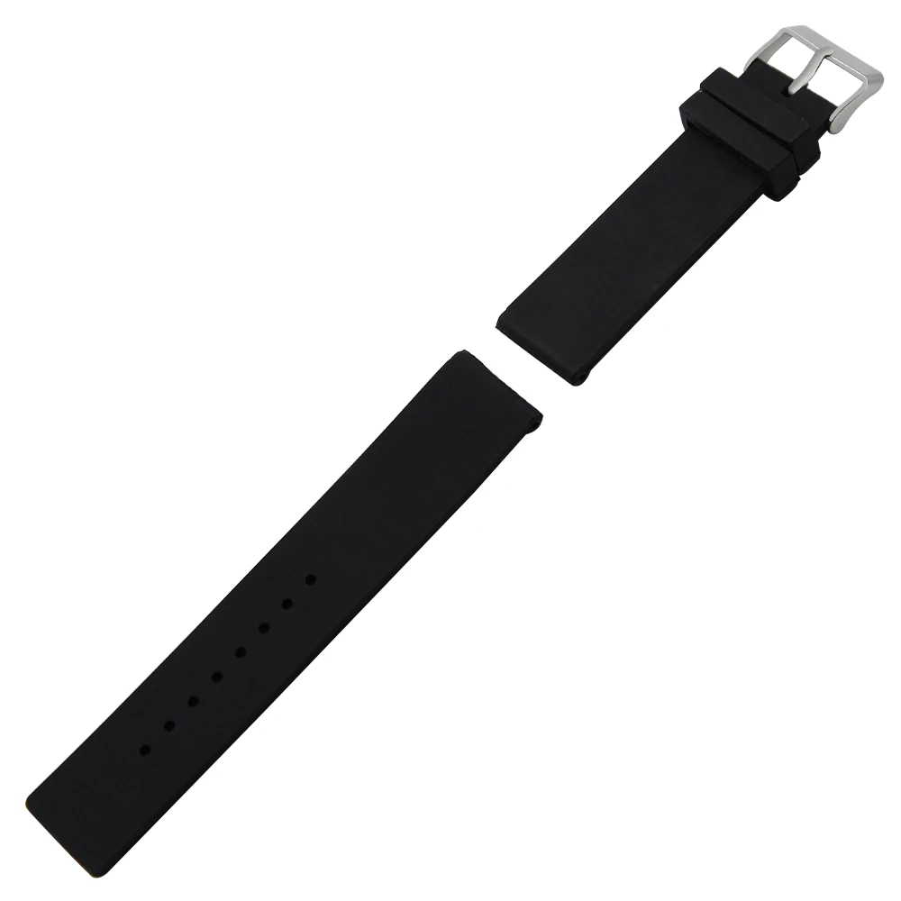 Ремешок силиконовый для часов Pebble Time Round 20 мм/Bradley резиновый браслет с сетчатым