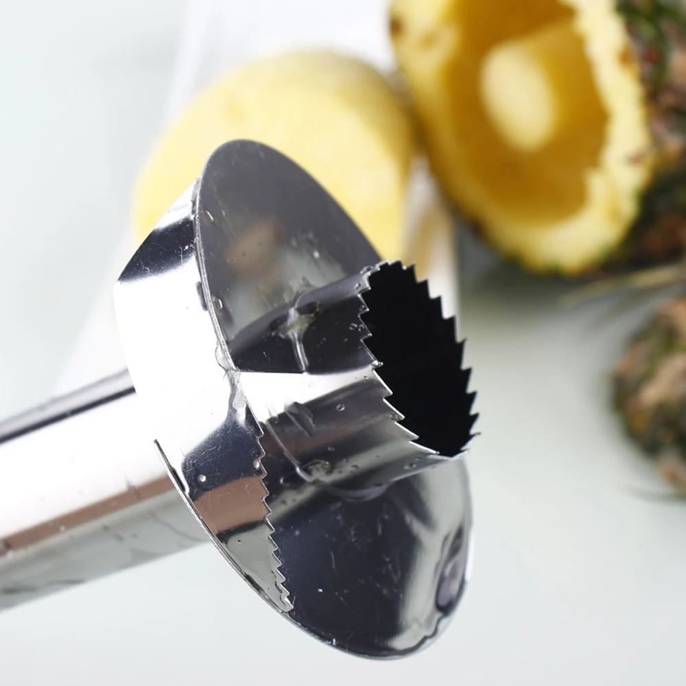 Нержавеющая сталь ананас Овощечистка резак Slicer Бур Peel основных инструменты