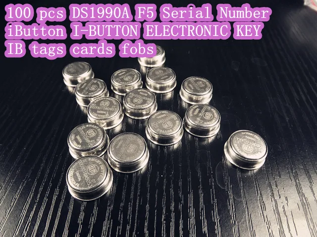 100 шт. Dallas DS1990A DS1990 F5 серийный номер iButton I Button электронный ключ IB тег карты fobs|f5 asus|f5