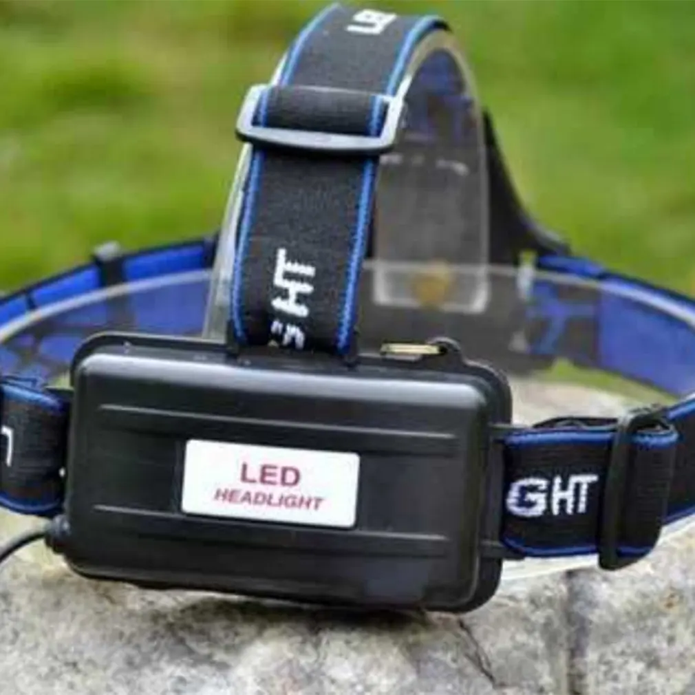 LED Headlamp 21000LM Rechargeable Li-Ion Headlight Head Torch Camping Outdoor | Лампы и освещение