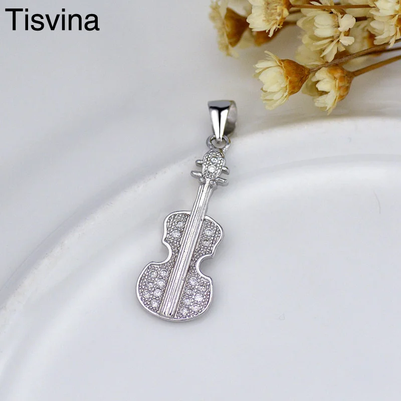 Tisvina 11 новые стили женские музыкальные латунные ожерелья подвески ювелирные