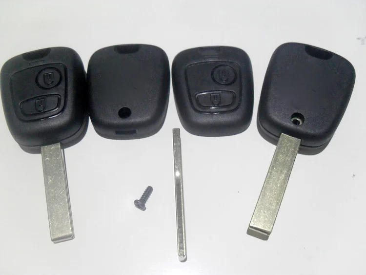 

Корпус ключа для Peugeot 307 Fob с 2 кнопками, корпус ключа для пульта дистанционного управления