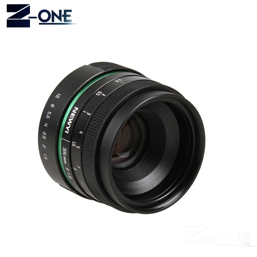 Объектив камеры NEWYI 35 мм f1.6 APS C CCTV TV Movie lens + Mount для Canon EOS M M2 M3 M5 M6 M10 M100 Camera|Объективы