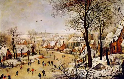 Бесплатная доставка настенные гобелены в снежной деревне большие размеры 60x80 см