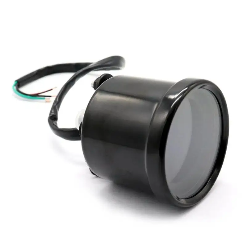 VODOOL 12 В Универсальный цветной подсветки ЖК цифровой мотоцикл спидометр тахометр