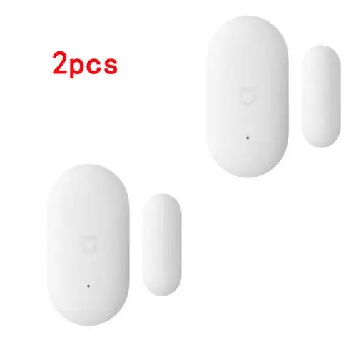 2pcs В комплекте,, Xiaomi Mijia, интеллектуальный Мини датчик двери, окна, карманный размер, умный дом, автоматическое освещение для MIhome App D5 - Цвет: 2pcs
