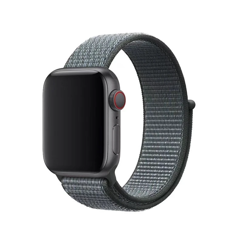 Светоотражающая Спортивная Петля из нейлона для Apple Watch Nike Series 4 40 мм 44 мм ремешок для часов iWatch 38 мм 42 мм серии 2 3 4