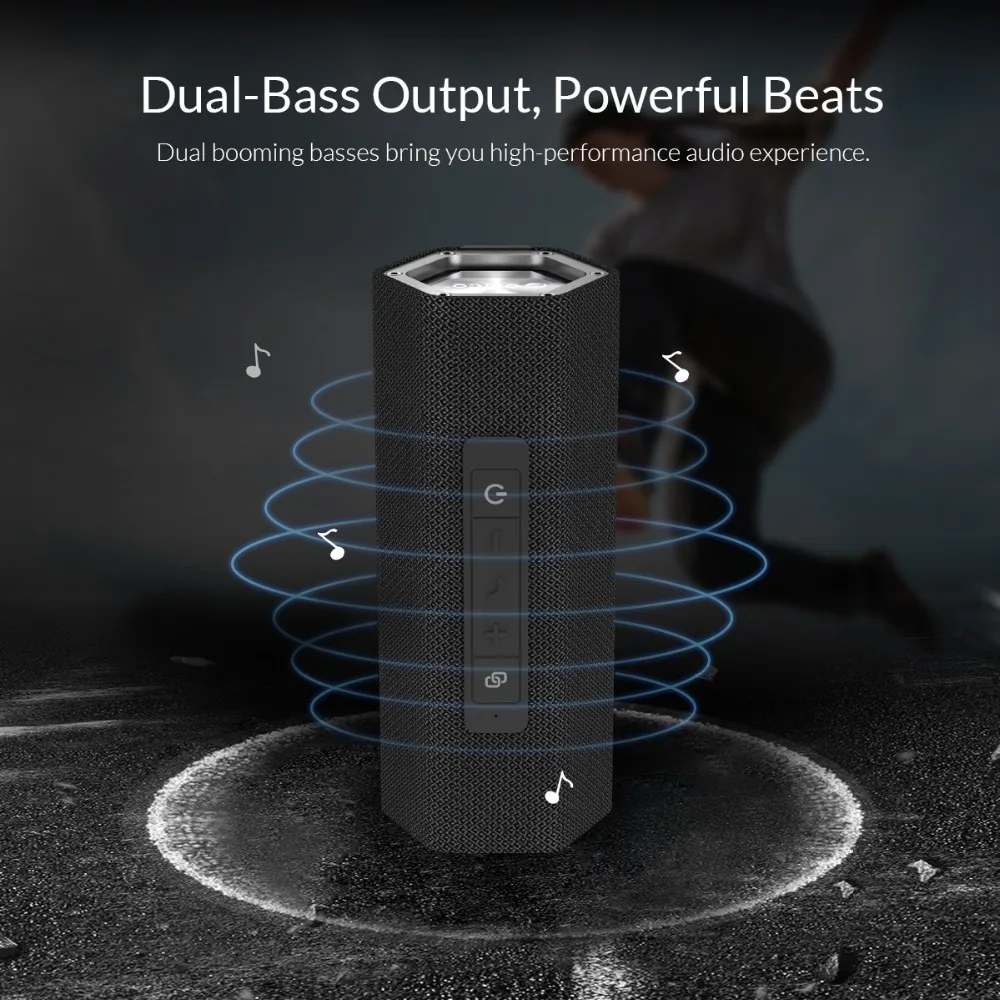 Bluetooth Колонка ORICO портативная Водонепроницаемая с микрофоном поддержкой TF AUX USB| |