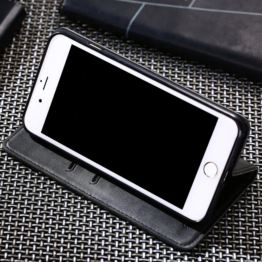 Чехол для телефона Funeleg держатель карт кошелек кожаный чехол iPhone X XS Max Роскошный