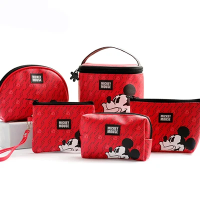 2 Disney Микки Маус многофункциональная женская сумка Кошелек Сумочка для ухода за ребенком модная сумка для мам подарки для девочек подлинные - Цвет: 2