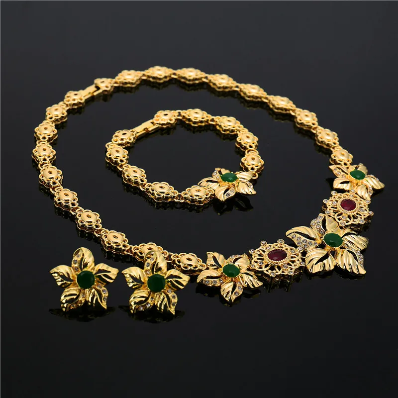 2018 модные большие нигерийские Свадебные африканские бусины ювелирные наборы из