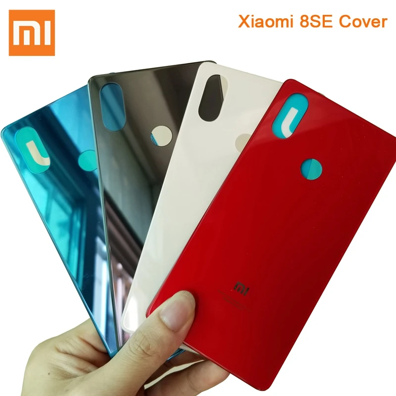 XiaoMi стеклянный чехол для задней крышки батареи для Xiaomi 8 MI8 M8 M8SE, задняя крышка для телефона, чехол s, задняя крышка для батареи